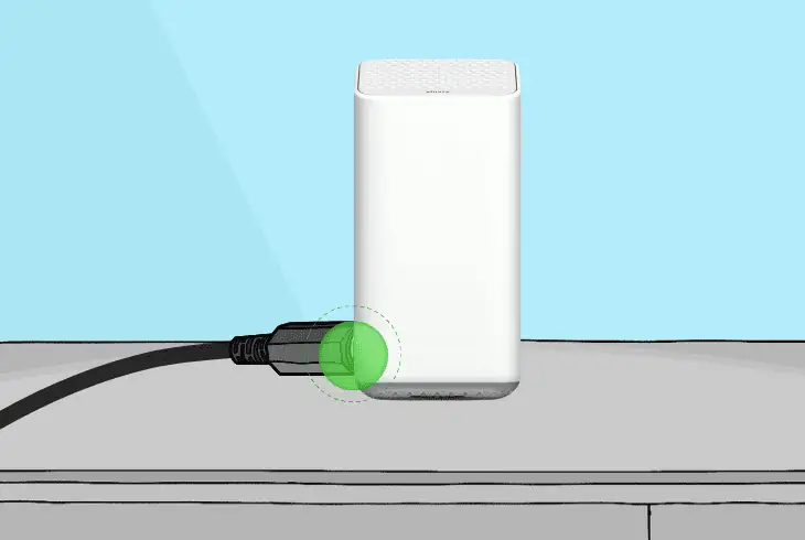 reconnect the xfi service cable
