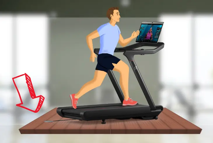making sure your peloton tread is level and stable