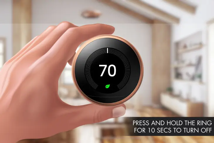 power cycle your nest thermostat