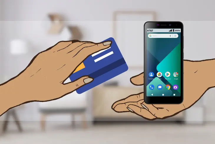 phones must be paid off in full