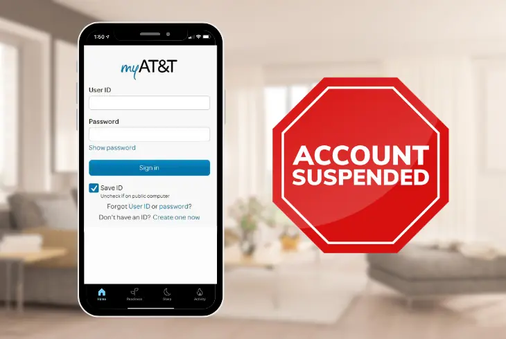 solving my att suspended account