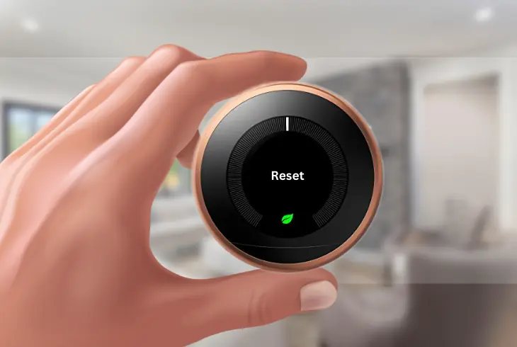 resetting your nest thermostat