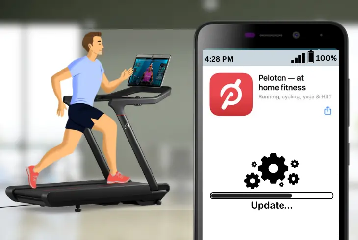 updating your peloton tread