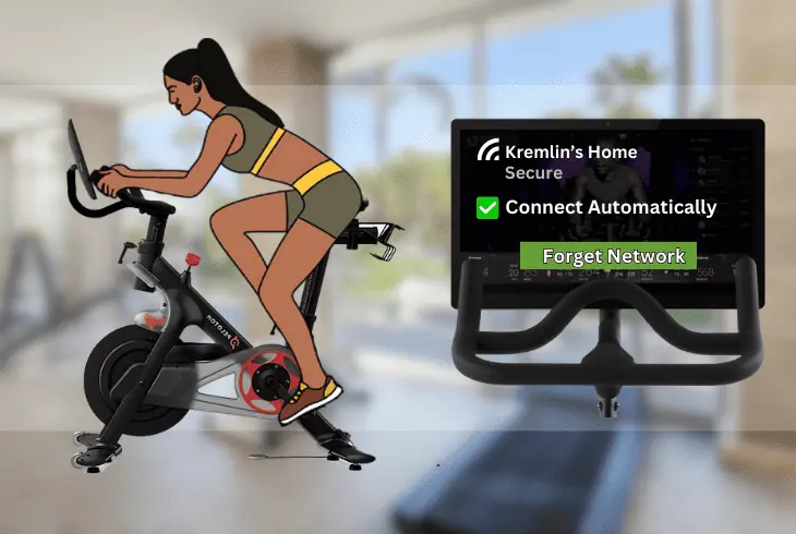 forgetting your network on the bike