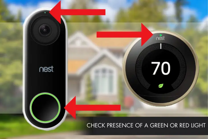 checking nest device’s power status