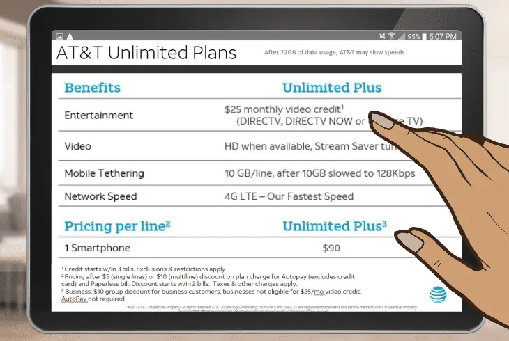 setting up a payment plan with att