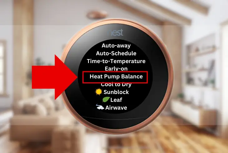 adjusting your thermostat’s heat balance