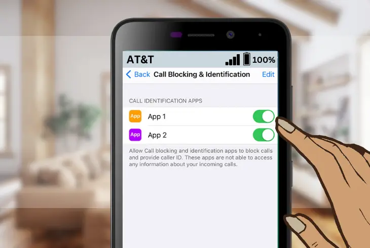 disabling call blocking apps you have installed