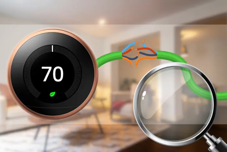 checking your thermostat’s wiring