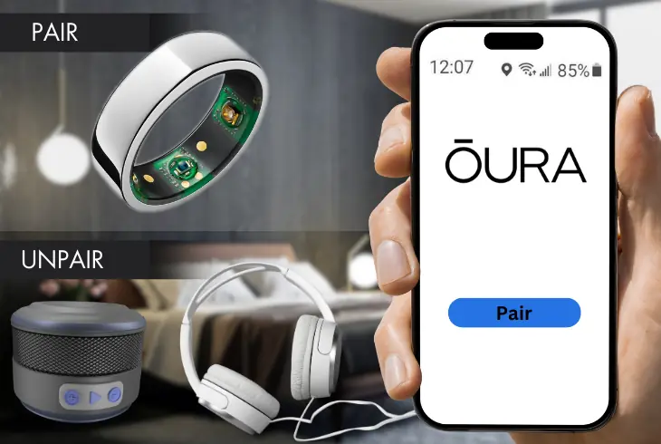 unpairing your oura ring from other devices