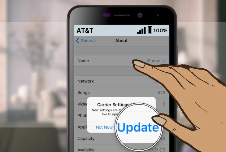 updating your carrier settings