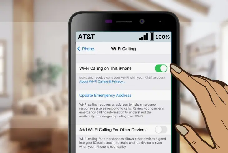 using the wifi calling feature on your phone
