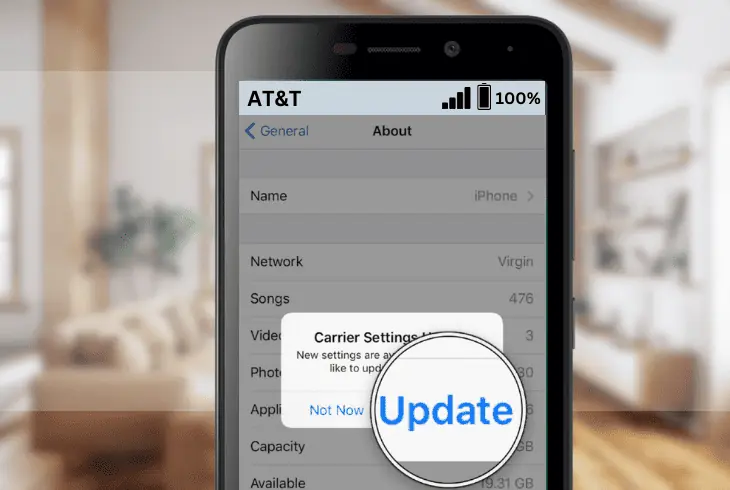 updating your carrier settings