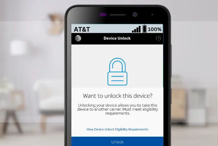 using the at&t unlock app