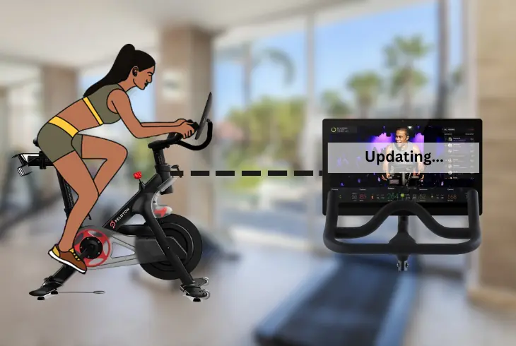 the peloton update is taking forever