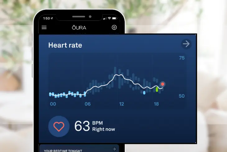 using the live heart rate tracking feature