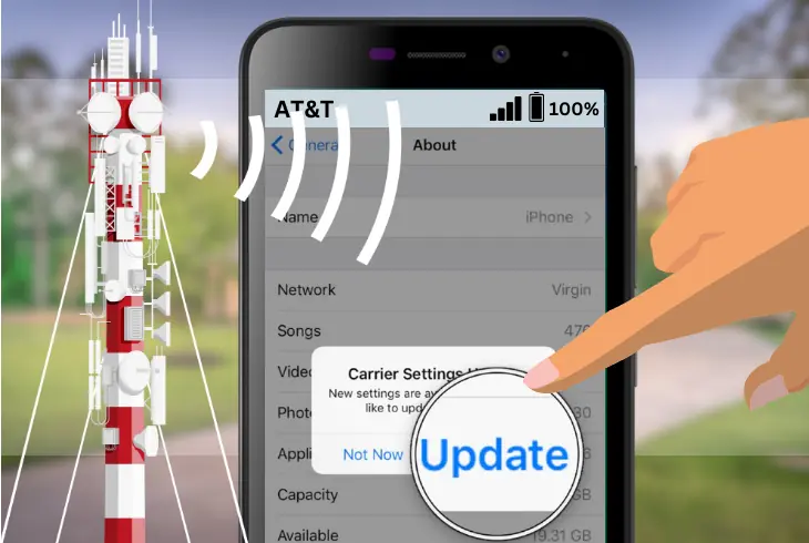 checking for new carrier updates