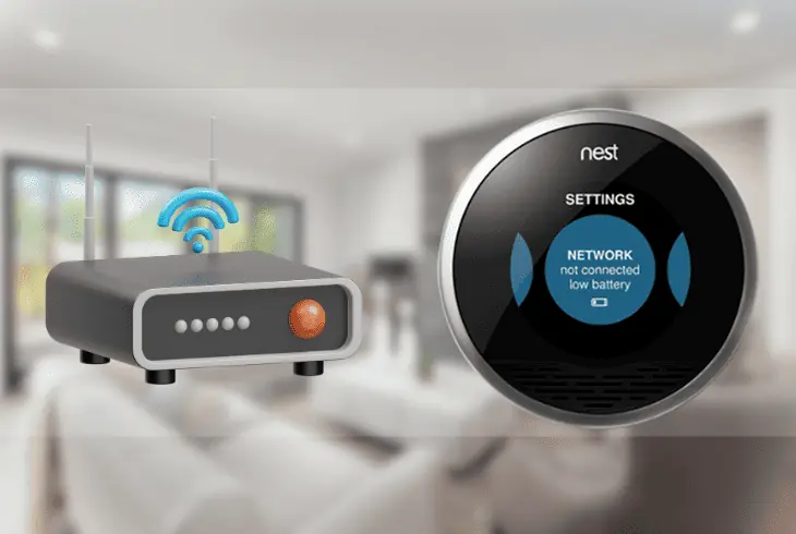 reconfiguring your nest thermostat’s wifi settings