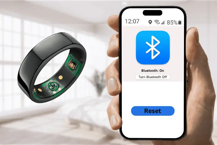 resetting oura ring’s bluetooth connection