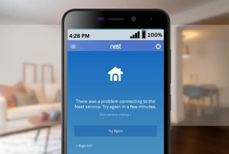 verifying the status of the nest service