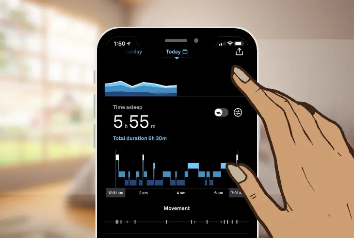oura app sleep data
