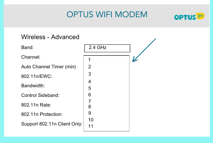 switch to another wi-fi channel