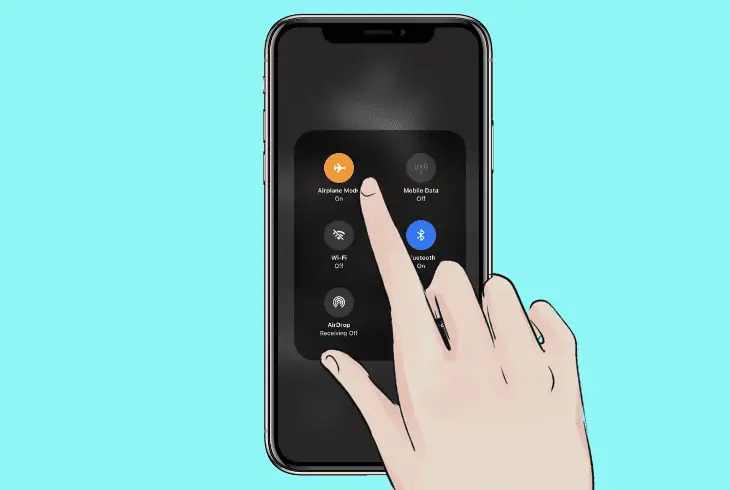airplane mode: apple