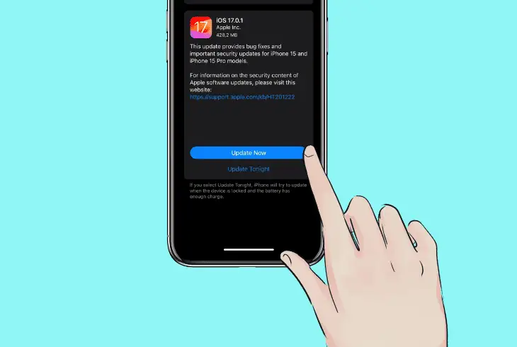 update firmware version on apple’s ios