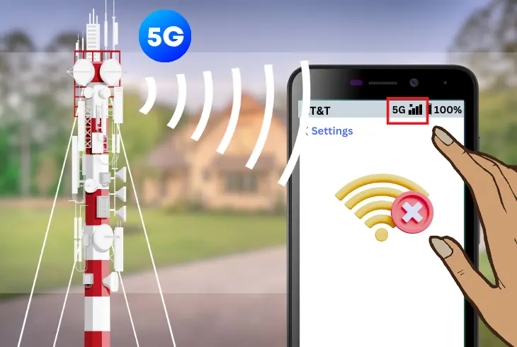  my at&t 5g is not working