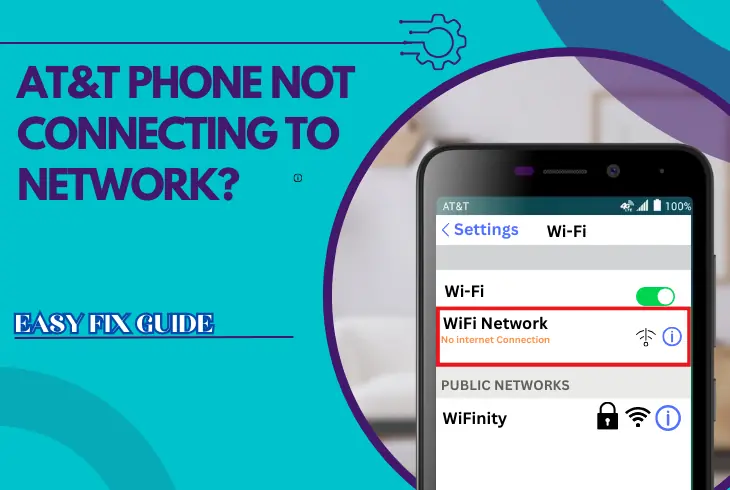 at&t phone not connecting to network