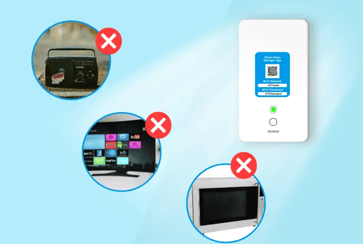 check for local router interference