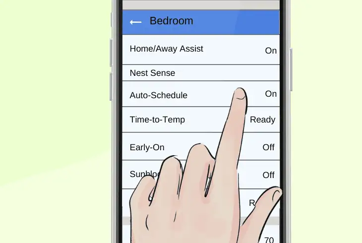 deactivate the auto-schedule function