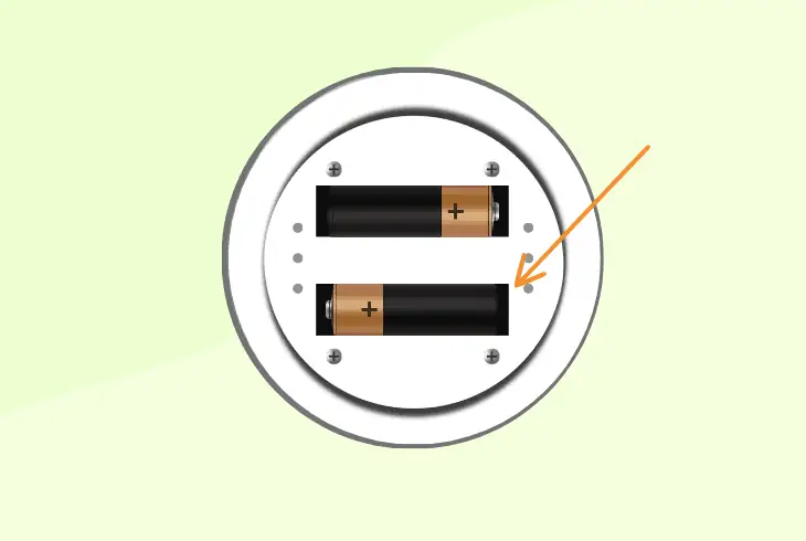 replace the thermostat’s batteries