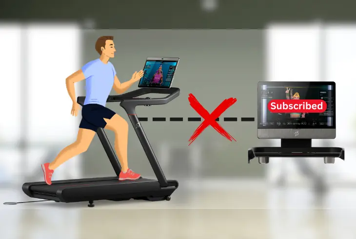 use peloton tread without subscription