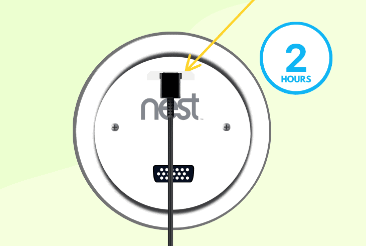 manually charge your thermostat