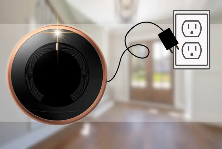 nest thermostat charging status