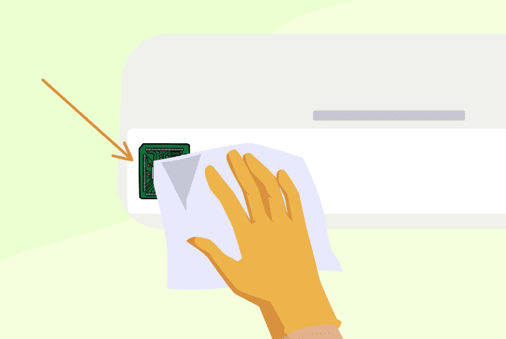 how to clean the circuit board