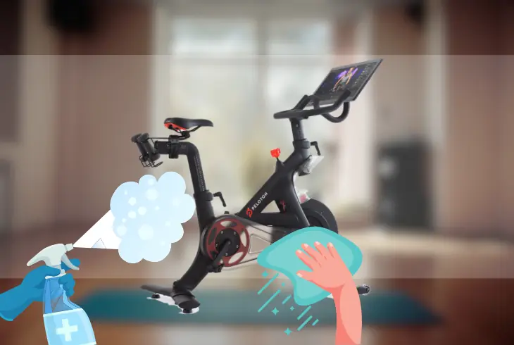 cleaning your peloton bike