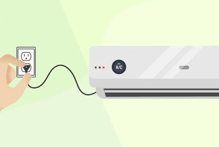 power cycle the connected ac units