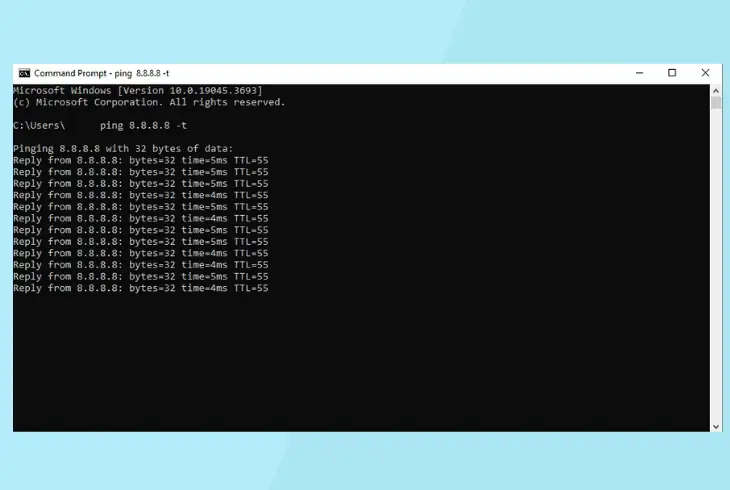 how to test internet consistency