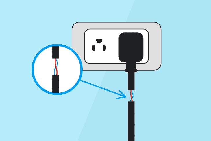 inspect the device’s a/c source