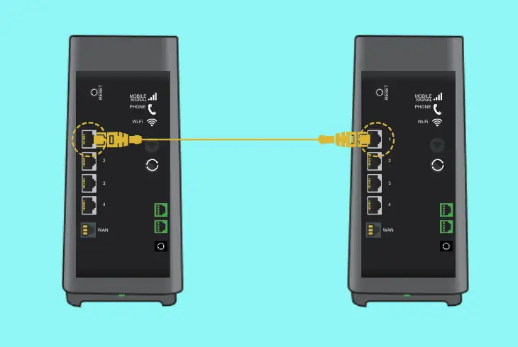inspect the ethernet cable link