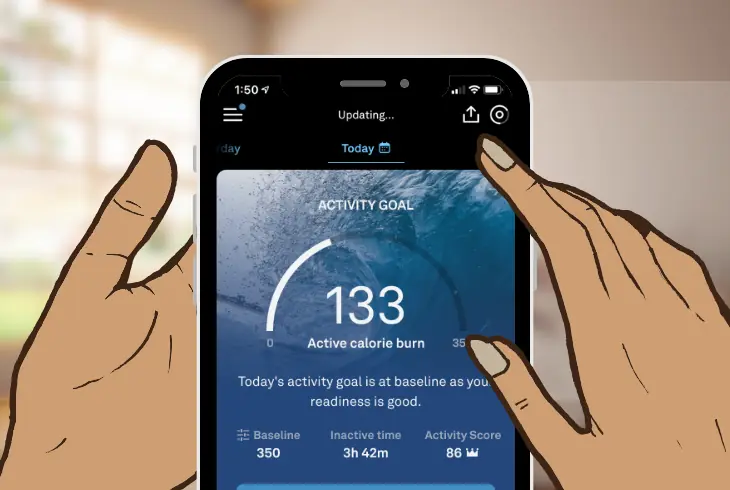 orua ring fitness tracking data