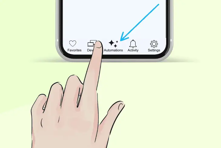 clear schedule within the google home app