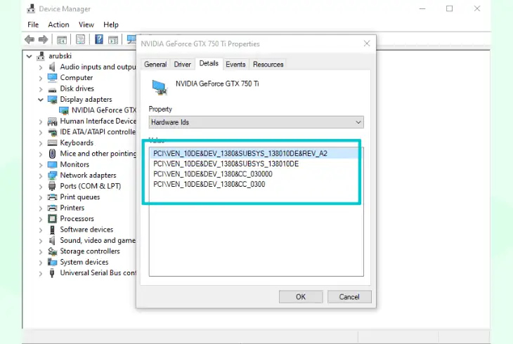 change your gpu’s registry entry