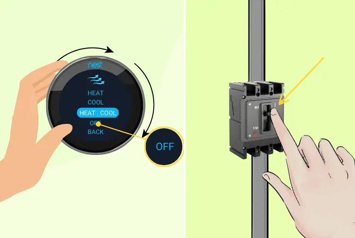 reset the hvac circuit breaker