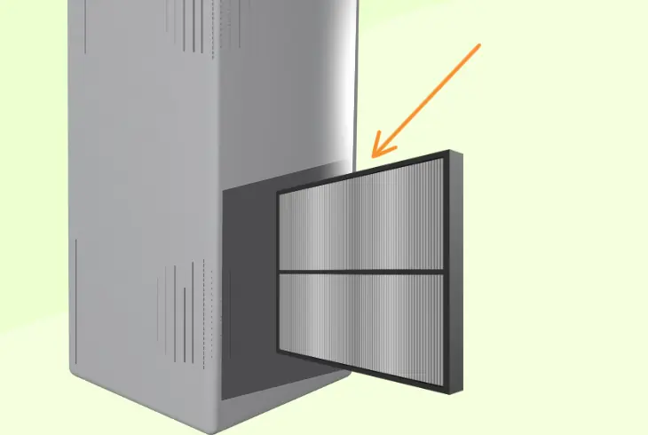 clean the hvac system air filter