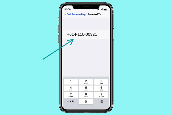 enable & adjust voicemail forwarding ios