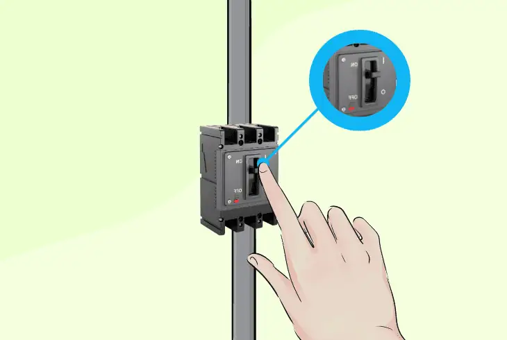 reset power from the main circuit
