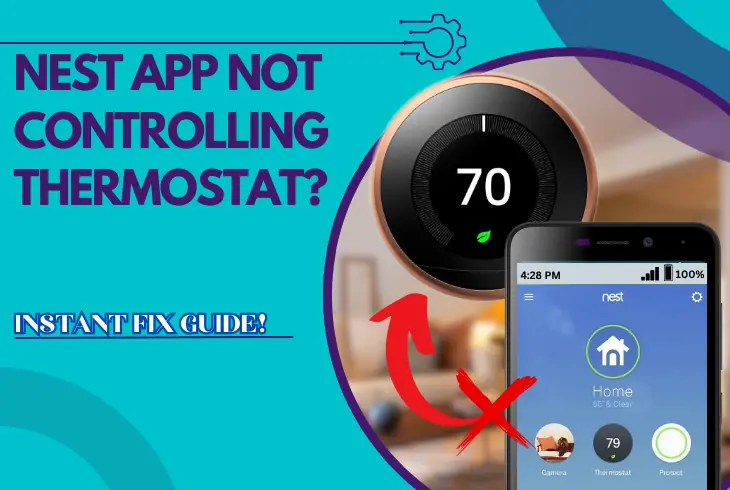 nest app not controlling thermostat